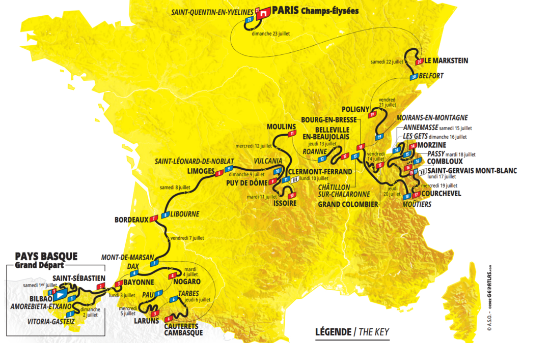 Le Tour de France à Saint-Léonard de Noblat